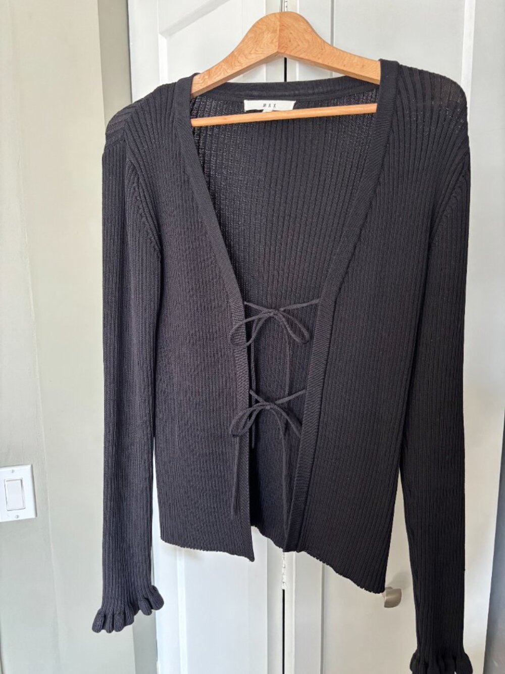 Black 'Max' Cardigan